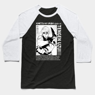 White Tengen demon kimetsu Baseball T-Shirt